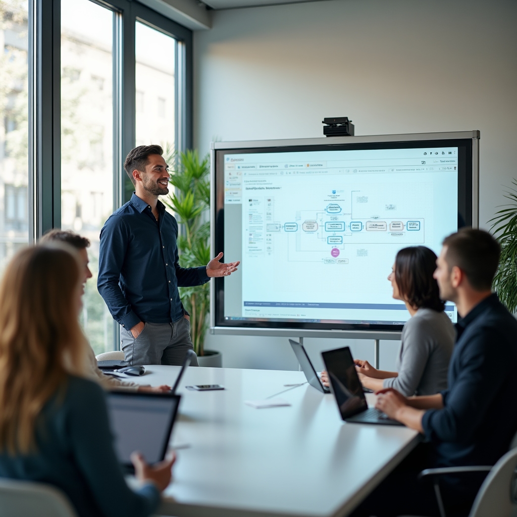 Hokawe Schulungsteam bei der Arbeit mit Bauhof-Mitarbeitern